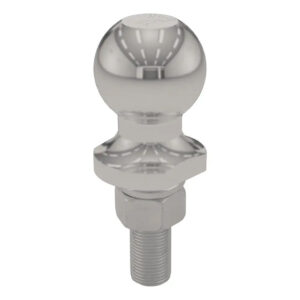 CURT 1-7/8" Trailer Ball - 3/4" x 2-1/8" Shank - 2,000 lb. Capacity - Stainless Steel