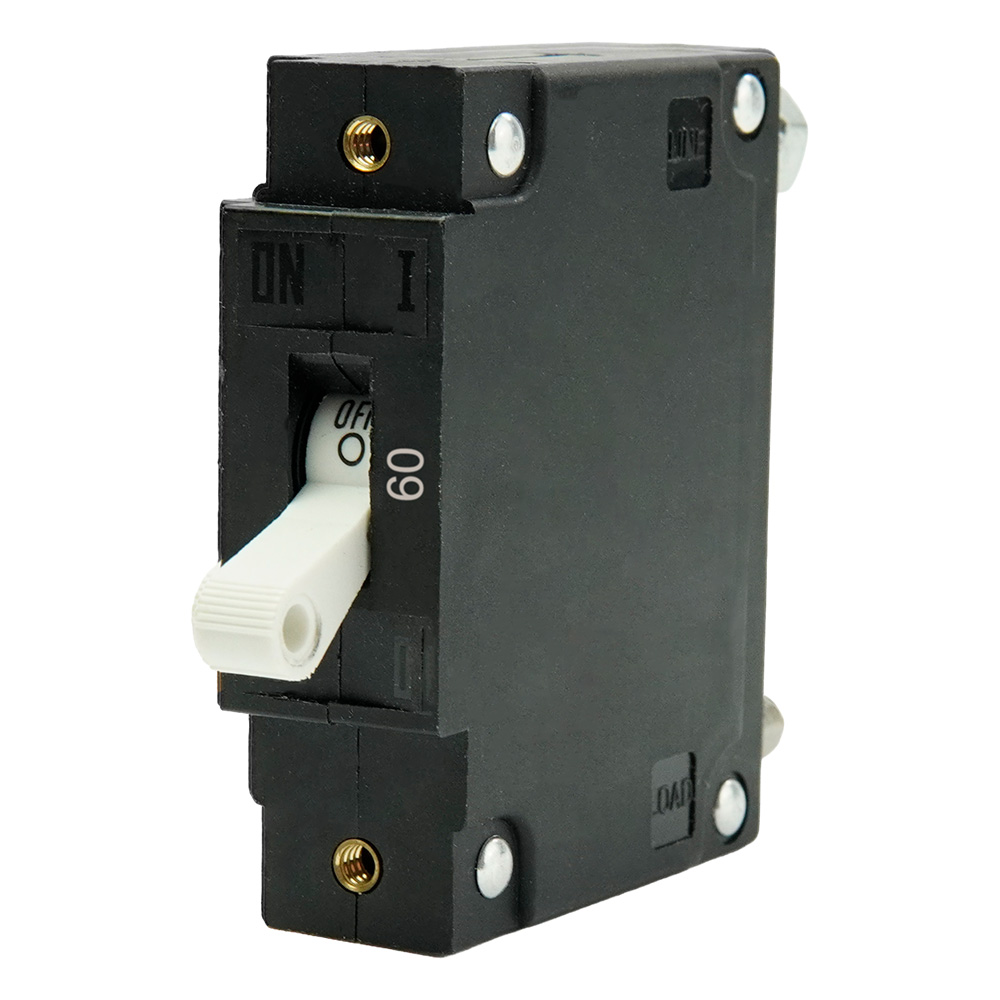 Egis C Series White Toggle Panel Mount Circuit Breaker - Single Pole 60A