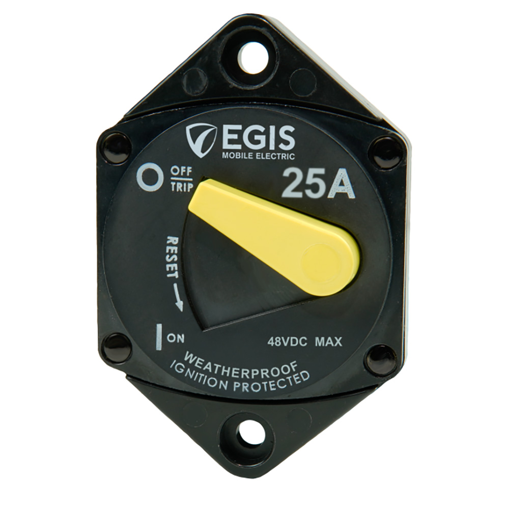 Egis 25A Circuit Breaker - 87 Series - Panel Mount